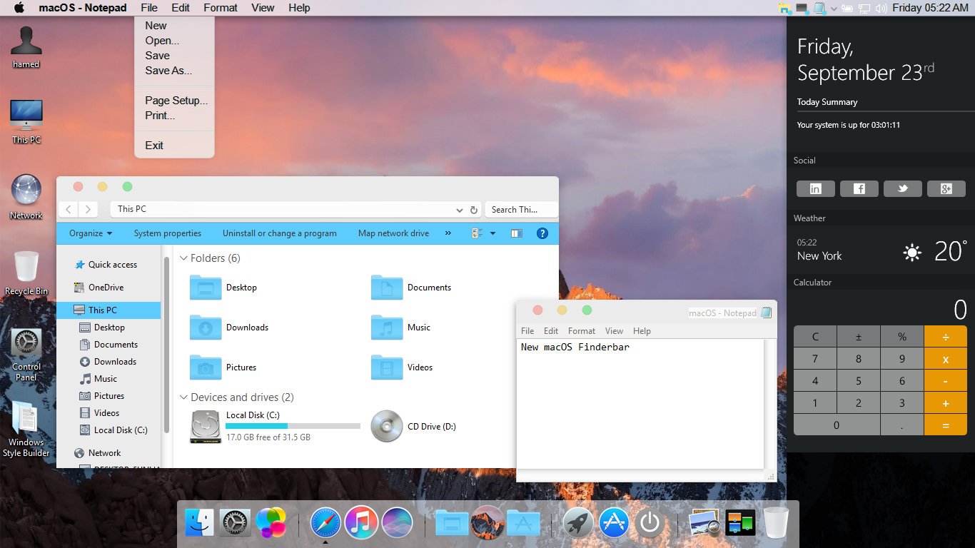 Mac Skin Pack For Windows 7 Free Download